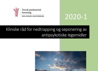 Kliniske råd for nedtrapping og seponering av antipsykotiske legemidler