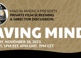 Visning av filmen Saving Minds – regissøren svarer på spørsmål