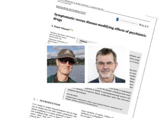 Hvilken betydning har Nassir Ghaemis konklusjon om fravær av langsiktig gevinst for psykofarmaka?