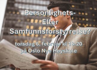 Personlighets- eller samfunnsforstyrrelse?