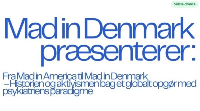 Plakat av Mad in Denmark arrangementet 25. november 2025 (DIGITALT)