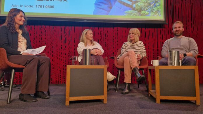 Birgit, Nikoline, Maja og Andreas