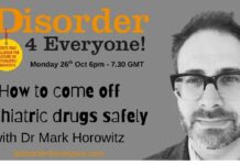 26 oktober: Korleis slutte med psykiatriske medikament – med Dr Mark Horowitz