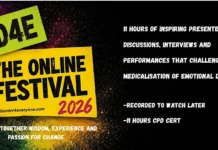 6 november: A Disorder for Everyone! – Online Festival 2026 Plakat - A DISORDER FOR EVERYONE - THE ONLINE FESTIVAL 2026