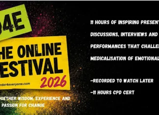 6 november: A Disorder for Everyone! – Online Festival 2026 Plakat - A DISORDER FOR EVERYONE - THE ONLINE FESTIVAL 2026